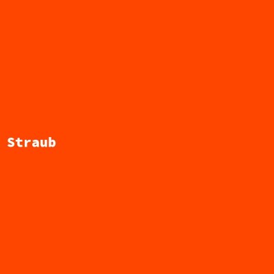 Hersteller: Straub