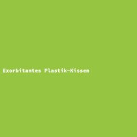 Exorbitantes Plastik-Kissen