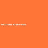 Herrliches Granit-Hemd