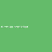 Herrliches Granit-Hemd