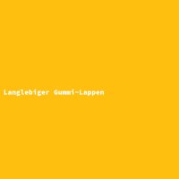 Langlebiger Gummi-Lappen