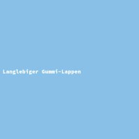Langlebiger Gummi-Lappen