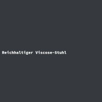 Reichhaltiger Viscose-Stuhl