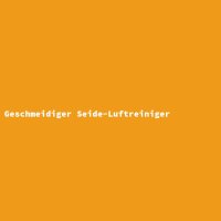 Geschmeidiger Seide-Luftreiniger